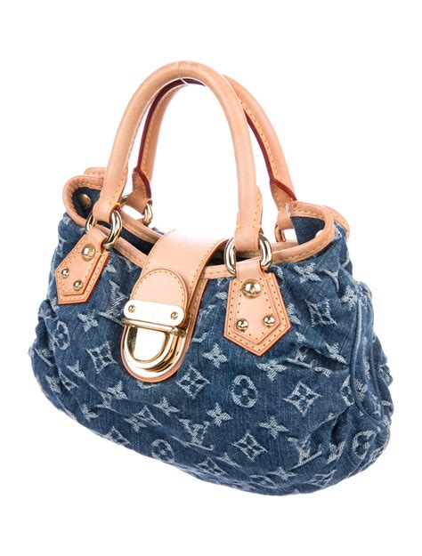 lv denim bag price|louis vuitton denim pleaty bag.